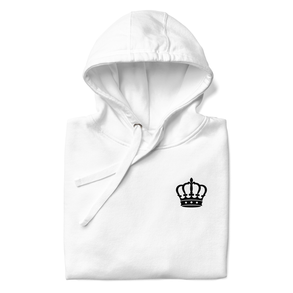 Sweat à Capuche blanc attitude dos