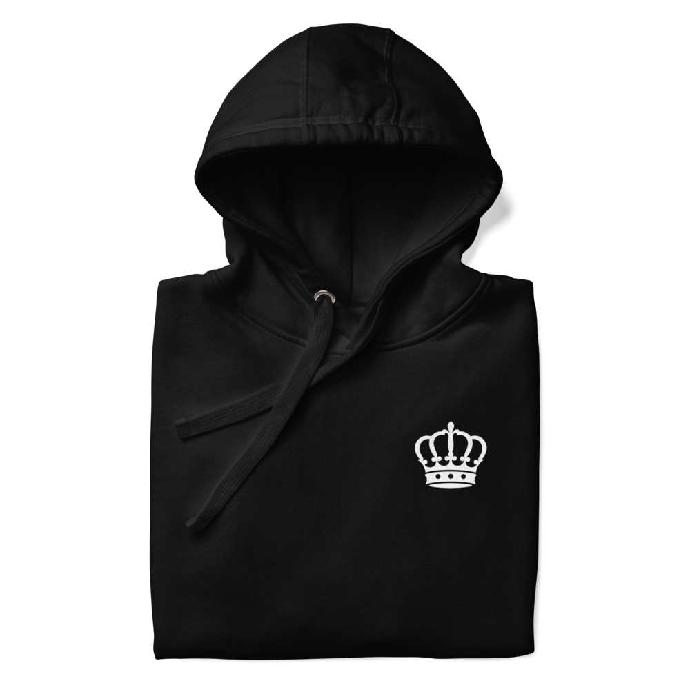 Sweat à Capuche noir attitude dos