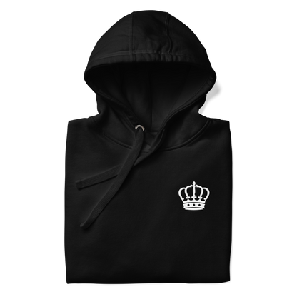 Sweat à Capuche noir attitude dos