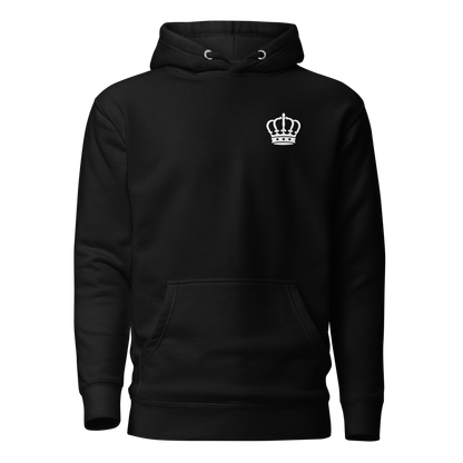 Sweat à Capuche noir attitude dos