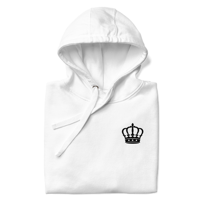 Sweat à Capuche blanc attitude dos