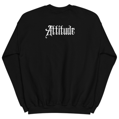 Pull noir attitude dos