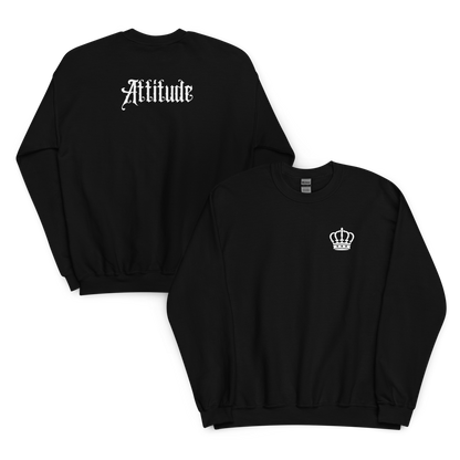 Pull noir attitude dos