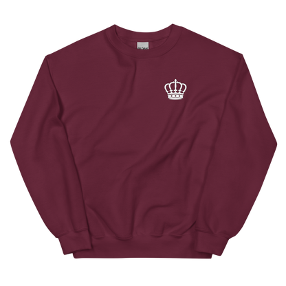Pull bordeaux attitude dos