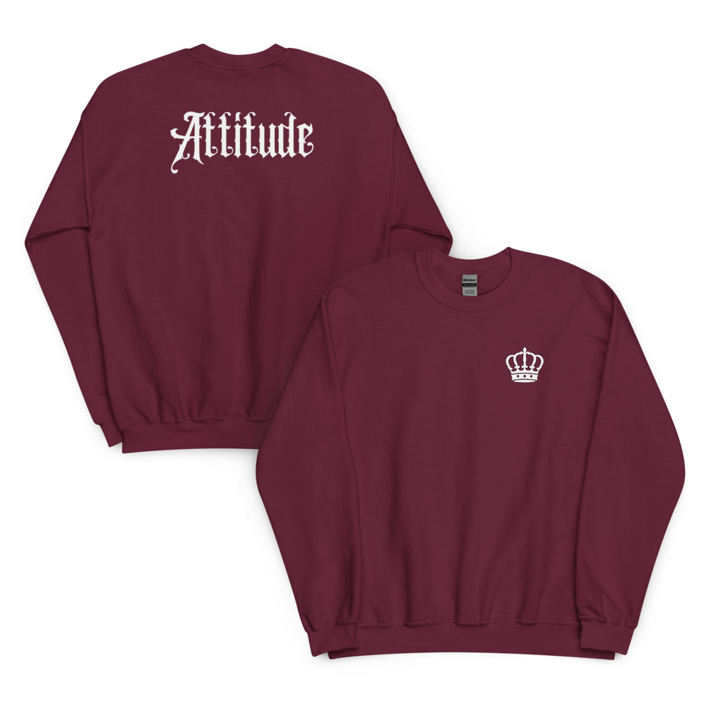 Pull bordeaux attitude dos