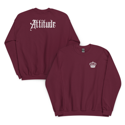 Pull bordeaux attitude dos