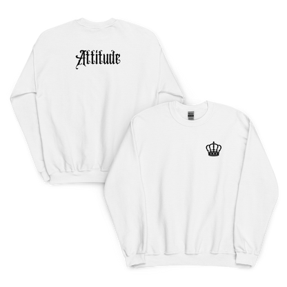 Pull attitude blanc dos